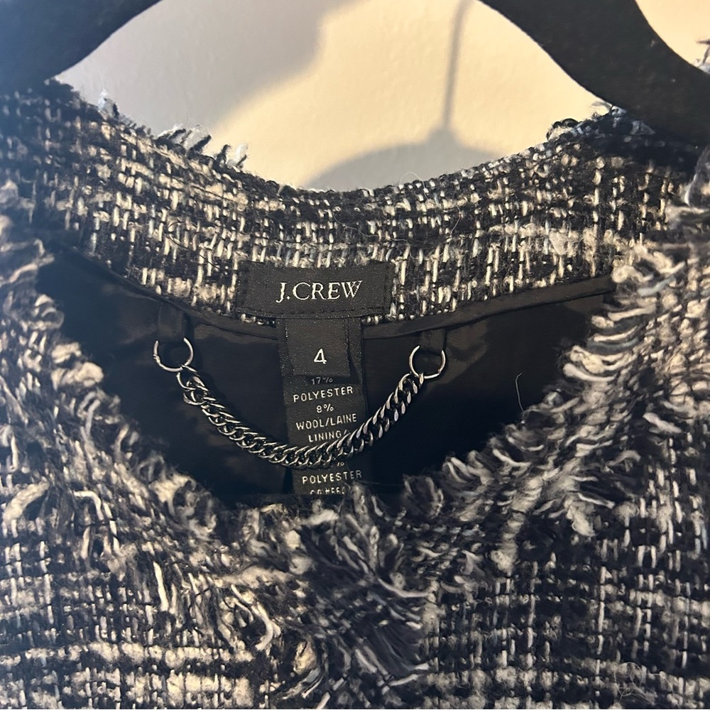 Jcrew Jacket Fringe All Around The Edge. Note The… - image 2